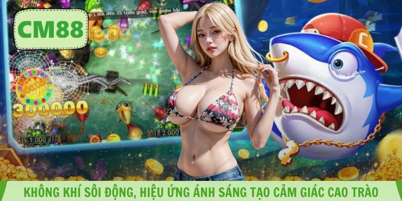 Không khí sôi động, hiệu ứng ánh sáng tạo cảm giác cao trào